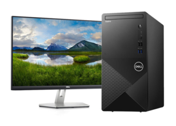 Десктоп — (Vostro Desktop 3910,  12th Gen Intel(R) Core(TM) i3-12100, 8GB, DDR4, 2666MHz, 3.5″ 1TB  7200RPM SATA Hard Drive, DVD Drive