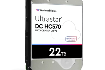 Western Digital 3.5″ 22TB WD Ultrastar DC HC570 SAS 12Gb/s, 7200rpm, 512MB, 0F48052, 512e/4Kn, CMR, Helium, Bulk WUH722222AL5204